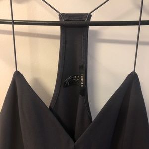 Size L Steel Grey - Forever 21 fitted dress
